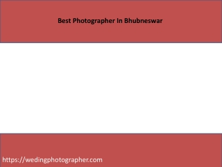 Best Photographer In Bhubneswar