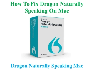 How to Fix Dragon Natural Speaking