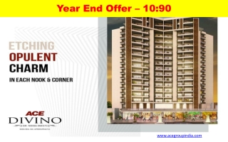 Flats in Noida Extension with 10:90 - ACE Divino