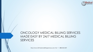 ONCOLOGY MEDICAL BILLING SERVICES MADE EASY