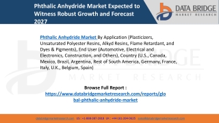 Phthalic Anhydride Market