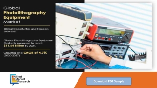 Photolithography Equipment Market is expected to provide promising growth prospects throughout the forecast period