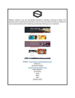 Web Design Company San Antonio | Southtown Designs