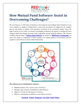 How Mutual Fund Software Assists Advisors in Delivering Lucrative Profits?
