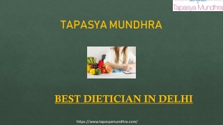 Get the Best Dietitian For Weight Loss in Delhi