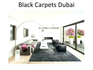 Black Carpets Dubai