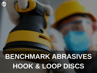 Benchmark abrasives HOOK and LOOP DISCS