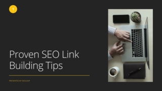 Proven SEO Link Building Tips