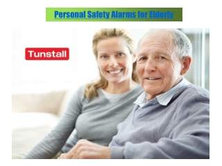 Personal Safety Alarms for Elderly