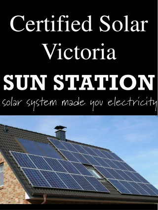 Certified Solar Victoria