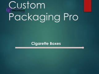 Cigarette Boxes