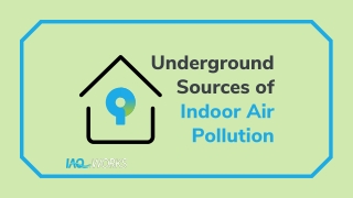 Underground sources of air pollution