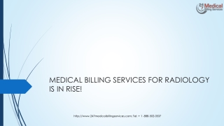 Medical Billing Services for Radiology is in Rise!