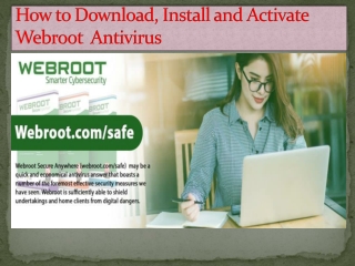 How to Download and Install Webroot Security on MAC - Webroot.com/safe