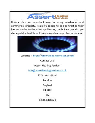 Best Heating Engineer London | Assertheatingservices.co.uk