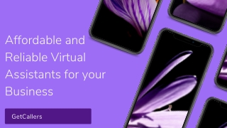 Affordable and Reliable Virtual Assistants for your Business