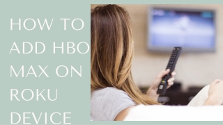 How to Add HBO MAX On Roku Devices
