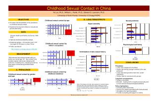 Childhood Sexual Contact in China