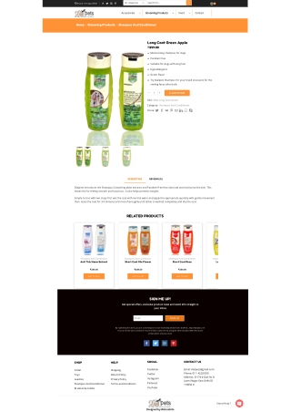 Get Best long coat green apple shampoo