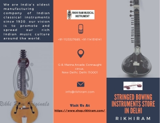 Best Stringed Bowing Instruments Store in Delhi