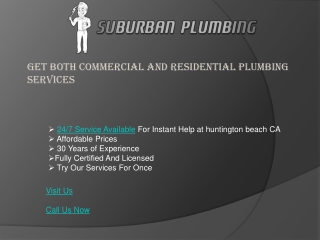 24/7 Service Available For Instant Help at huntington beach CA