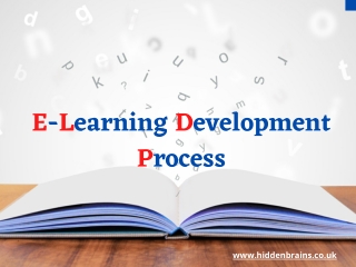 E-Learning Development Process