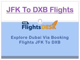 JFK To DXB Flights