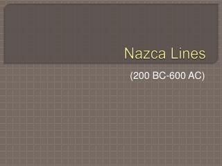 Nazca Lines