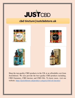 cbd tincture|Justcbdstore.uk