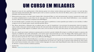 UM Curso EM Milagres