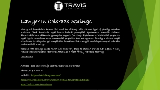 Lawyer In Colorado Springs