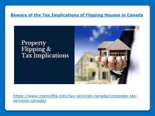 Beware of the Tax Implications of Flipping Houses in Canada