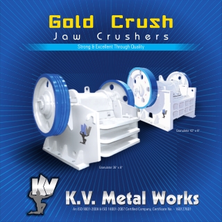 Jaw Crusher Machine Catalogue | Free Download | KV Metal Works