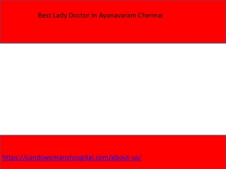 Pregnancy Hospital In Ayanavaram Chennai