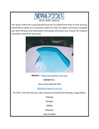 Cheap Swimming Pools | Sierrapools.com.my