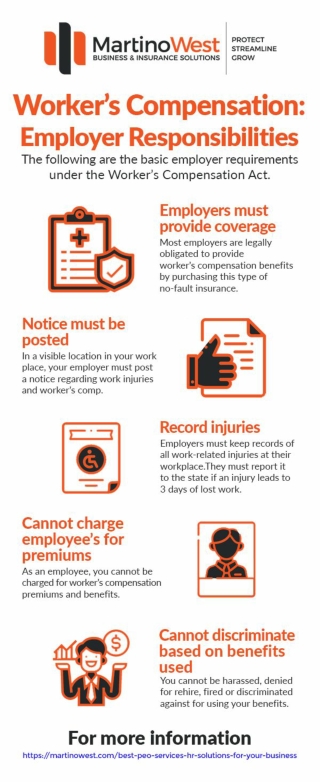 Workers' compensation employers responsibilities - MartinoWest