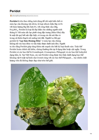 Peridot