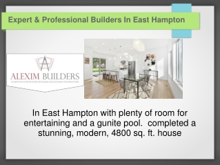 Best east hampton contractors