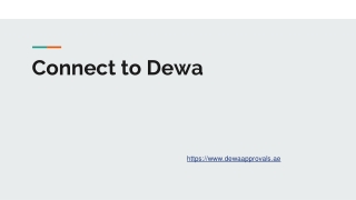 Dewa approvals