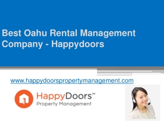 Best Oahu Rental Management Company - Happydoors