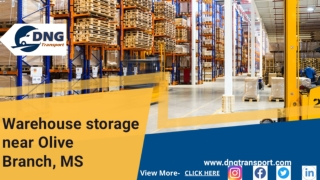 Warehouse storage near olive branch, MS