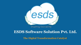 ESDS Serves India's vision with Made in India Government Cloud