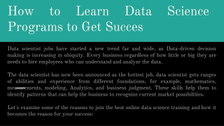 Data Science Training Course in Delhi