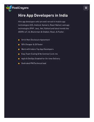 Hire App Developers in India: 50% Cheaper & 2X Faster