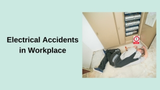 Electrical Accidents in Workplace