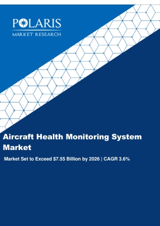 Aircraft Health Monitoring System Market Worth $7.55 Billion by 2026