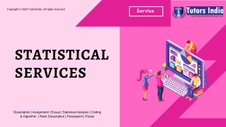 UK Statistical Analysis Services – Management, Economics, Finance & Engineering