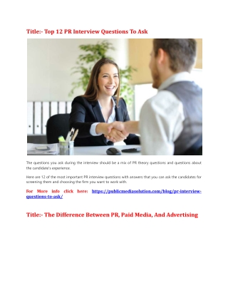 PR Agency in Pune