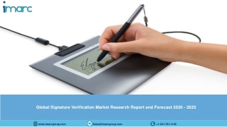 Signature verification Market Report: Industry Share, Growth, Trends and Forecast Tisll 20025