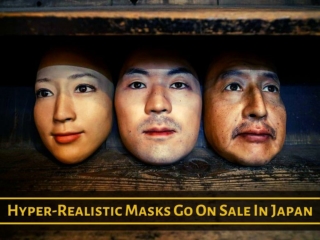 Hyper-realistic masks go on sale in Japan
